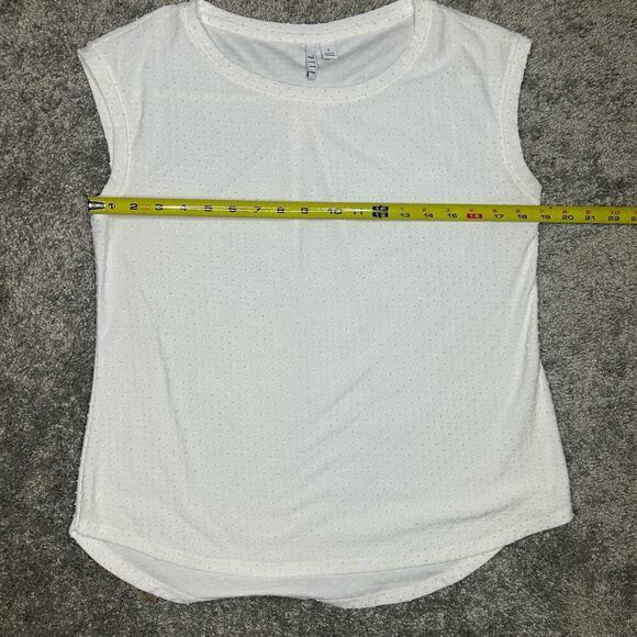 ELLE Size Small Professional Blouse Business Suit Shirt White - Picture 3 of 5